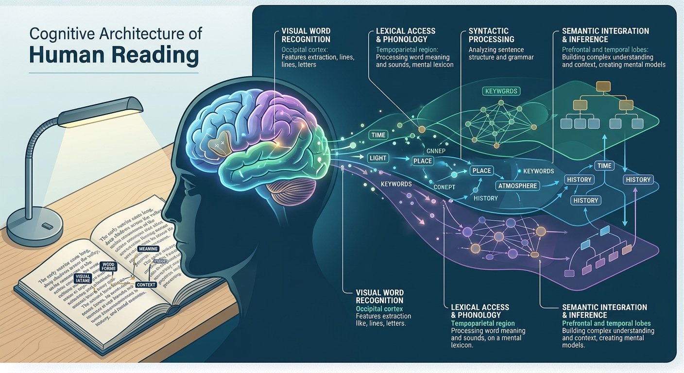 Arquitectura cognitiva de la comprensión lectora